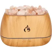 Kepptory Aroma Diffuser Ultrasone USB Luchtbevochtiger 3D Vlam A