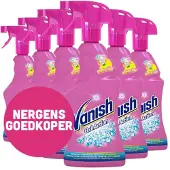 Vanish 6x Vlekverwijderaar Spray voor Textiel Oxi Action 750 ml