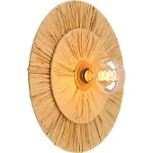 Olucia - DAISY - Wandlamp - Bruin / Messing - Vorm: Rond