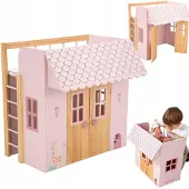 Munecas Arias Nature House Bed With 3 Hangers 50x39x50 Cm Roze Kinderen