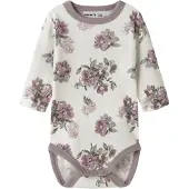 Name it Rompertje/body gemengde kleuren / wit