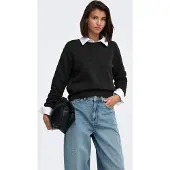 JDY Sweatshirt 'JDYPARIS' zwart