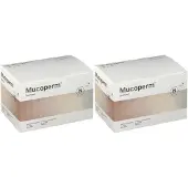 Nutriphyt Mucoperm | Spijsvertering en (darm)slijmvliezen | Met 32 ingrediënten 2x60x4 g Zakje