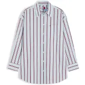 Tommy Hilfiger Blouse 'Essential' lichtblauw / lila / rood