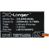 123accu Sony 1288-1798 / LIS1574ERPC accu (2300 mAh, huismerk)
