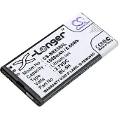 123accu Nokia BL-5H accu (1800 mAh, huismerk)