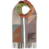 Fraas Sjaal Cashmink Schal Misty Blue Veelkleurig