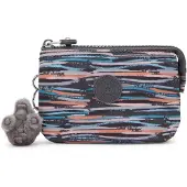 Kipling Portemonnee 'Creativity S' azuur / antraciet / koraal / zwart