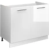 Vicco Wastafelkast Fame-Line Wit Hoogglans/Wit 100 cm zonder werkblad, Model 61593