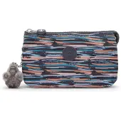 Kipling Toilettas 'Creativity L' aqua / stone grey / abrikoos