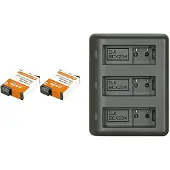 Jupio DJI Action 3/4/5 Pro Value Pack