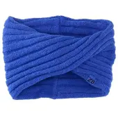 Z8 kids gebreide colsjaal Sky blauw Jongens/Meisjes Acryl Effen