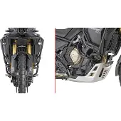 Givi TN, valbeschermers ,Zwart