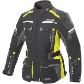 Büse Highland Pro Textieljas Voor Dames Zwart/Neongeel 40, Dames