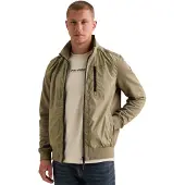 PME Legend Tussenjas 'Hybrid jacket with zipper closure and side pockets' groen