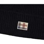 Aquascutum Unisex Active Wool Blend muts voor volwassenen (Zwart)