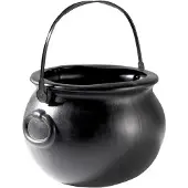 Smiffys - Cauldron Halloween Decoratie - Zwart