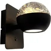 Steinhauer Belluno 4588ZW – Zwarte LED wandlamp dimbaar met dim to warm