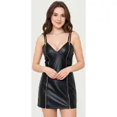Ohyeah Wetlook Zip-jurk