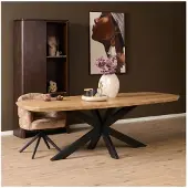 Starfurn Eettafel Madison Naturel 240cm Deens ovaal