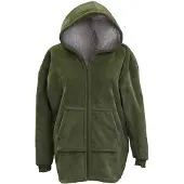 Unique living Ruby - Fleecevest met capuchon - Wintergroen