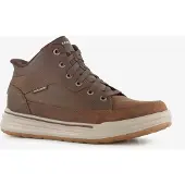 SKECHERS Slip-ins: Sterling Rogan leren heren veterboots bruin maat 44