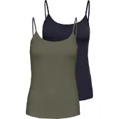 ONLY Top 'ONLLove' marine / olijfgroen