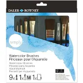 Daler Rowney Simply aquarelpennenset met etui