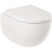 Kludi Resa D - Hangend toilet, Rimless, Spiralflush, glanzend wit 24WCW0243