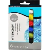 Daler Rowney Simply Set aquarelverf 24 x 12 ml