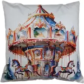 Clayre & Eef Sierkussen 43x43 cm Wit Polyester
