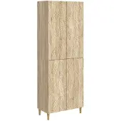 vidaXL Kast Set 2 st Sonoma Eiken Bewerkt hout