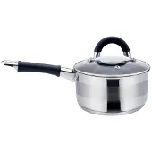 KINGHOFF stalen pot met deksel 0,5l 12cm KH1253