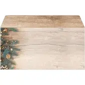 Sigel Dennentakken Kerstenveloppen 0,9 x 11,1 cm Bruin 25 Stuks