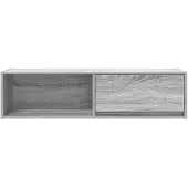 vidaXL TV-kastjes, 2 stuks, grijs Sonoma, 100x31x25,5 cm, houtvezel