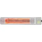Purline HEATY EX2000 RC Halogeen wand- of plafondverwarming 2000W Zilver