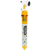 Grupo Erik 10-kleurige balpen - - Snoopy - PVC - Middelgrote punt - Navulbaar