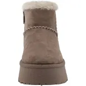 Tom Tailor Boots bruin / lichtgrijs / wit