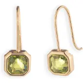 Ralph Lauren Oorbellen 'DARLENE' goud / groen