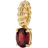 Purelei Hangers 'Januar Granat' goud / bourgogne