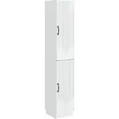 vidaXL Kast Set 2 st Hoogglans Wit Bewerkt hout