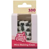 Funcakes Mini Baking Cups Voetbal pk/100