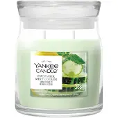 Yankee candle - Cucumber Mint Cooler Medium Geurkaars - 50 branduren - 2 lonten