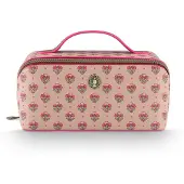 Pip studio Toilettas Cyrille Cosmetic Bag Medium Jaipur Flower Sand-Pink