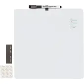 HEMA Whiteboard met marker en magneten 30x30cm blanco