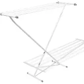 HEMA Droogrek 111x32cm Smal Metaal Wit