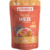Sanabelle Freshe Mieze 10x100 g | Pute & Huhn