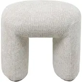 Giga Meubel HUIZEDOP Poef Raven Beige