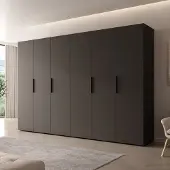 Meubella - Kledingkast Marquesa - Zwart - 300 cm