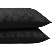 Zelesta Velvetbed Chique Kussensloop Set van 2 - Black 80x80cm
